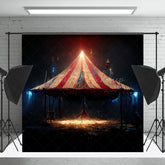 Lofaris Vintage Mysterious Night Circus Tent Photo Backdrop